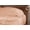 Blush, variant on Top Split King Sheets Sets For Adjustable Bed - Split Down 28 inches from The top Split Head King Size - 18" Inch Deep Pocket, 100% Microfiber Fabric - Black Solid