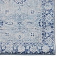 thumbnail image 6 of Contemporary Home Living 2.25' x 3.25' Medallion Rectangular Area Throw Rug - Blue and Navy Blue, 6 of 6