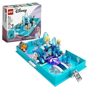 LEGO Disney Frozen 2 Elsa and the Nokk Storybook Adventures 43189, Disney Princess Toy Playset Perfect for Travel, Gifts for 5 Plus Year Old Kids, Girls & Boys with Micro Doll