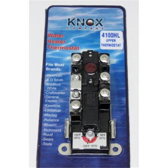 Knox T4100HLPB Water Heater Thermostat Upper with High Limit