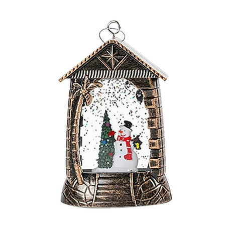 

Naughtyhood Christmas Clearance Deals Christmas Decoration Supplies Christmas Retro Water Injection LED Christmas Night Light Christmas Ornament Gift Christmas Tree Pendant