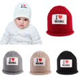 thumbnail image 1 of Winter Ear Protective Cotton Knitted Jacquard Children's Hat For Kids Boys And Girls Animal Patterned Warm Thick Baby CapsGrayOne Size He Qiyong unisex, 1 of 1
