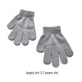 thumbnail image 2 of Minnieouse 1 par de guantes para niños, cómodo tejido artesanal, cubierta de dedos para niños pequeños, cubiertas de manos, guante térmico para guantes y mitones gris claro Minnieouse AP008792-05B, 2 of 6