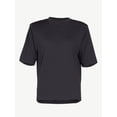 thumbnail image 5 of Scoop Women's Padded Shoulder T-Shirt, 5 of 5