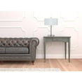 thumbnail image 6 of 24" Nickel Metal Two Light Table Lamp With White Empire Shade, 6 of 6