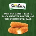 thumbnail image 3 of Farm Rich Breaded Mozzarella Cheese Sticks, Party Size High Protein Snack, Frozen, 70 oz, 3 of 6