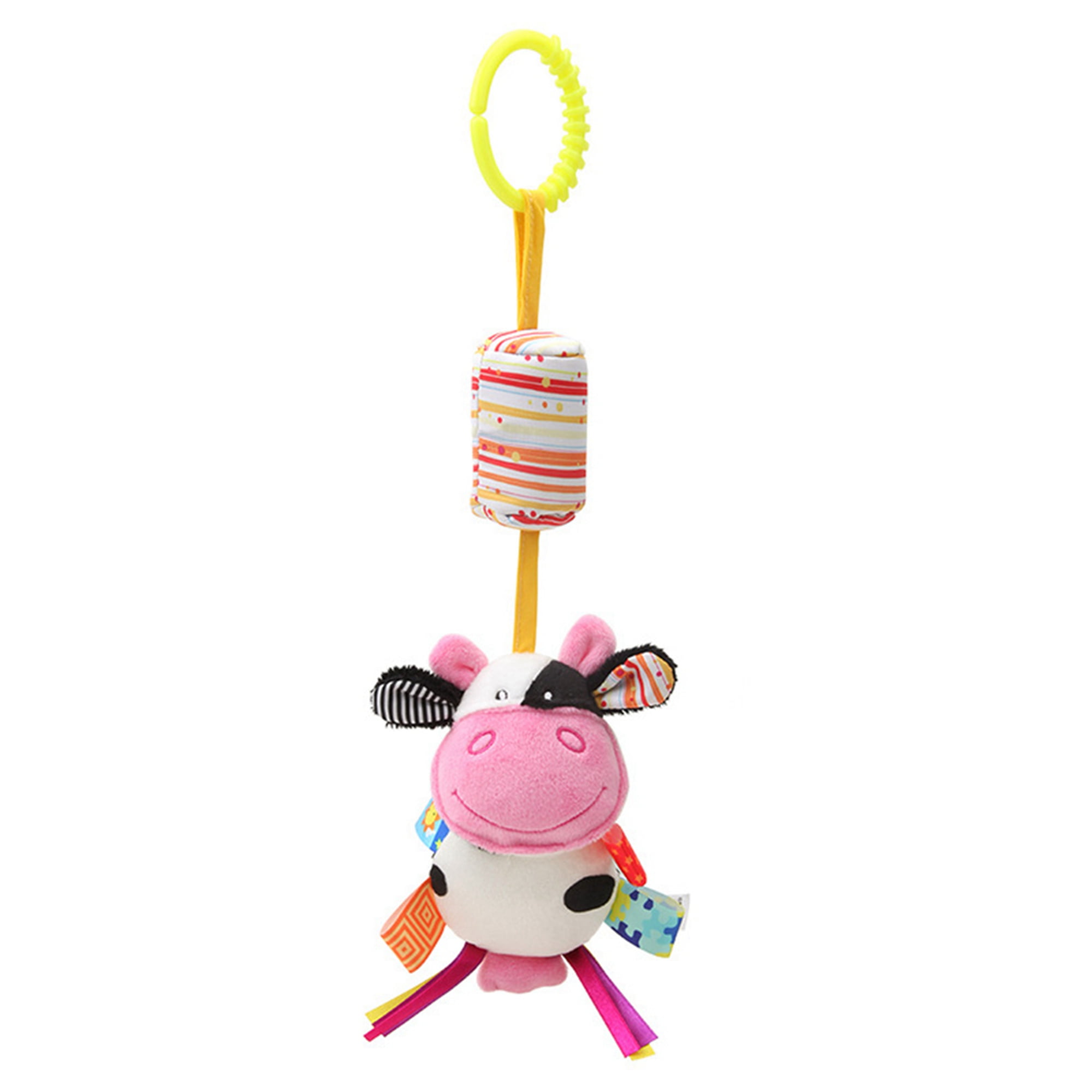 Biayxms Baby Stroller Rattle Plush Animals Hanging Car Seat Toys