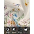 thumbnail image 7 of Colorful Floral Cloth Napkins Set of 6 Reusable Dinner Napkins, Farmhouse Country Dragonfly Butterfly Flower Cocktail Napkin Washable Table Napkins for Wedding/Holiday Party/Baby Shower 20"x20", 7 of 7