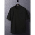 thumbnail image 2 of 【New Arrival】Unisex Loose Streetwear T-Shirt, Abstract Distorted Face Graphic Print Casual Short Sleeve, 2 of 10