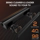 thumbnail image 3 of Barra de sonido Saiyin de 43 cm para Smart TV Bluetooth 5.3/óptica/AUX, 3 of 6