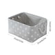 thumbnail image 3 of Cesta de almacenamiento de tela: organizador de tela plegable para el hogar, ropa, juguetes y artículos diversos con asas de cuerda., 3 of 6