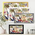 thumbnail image 4 of Designart 'VIntage Tropical Flowers VIII' Tropical Framed Art Print, 4 of 4