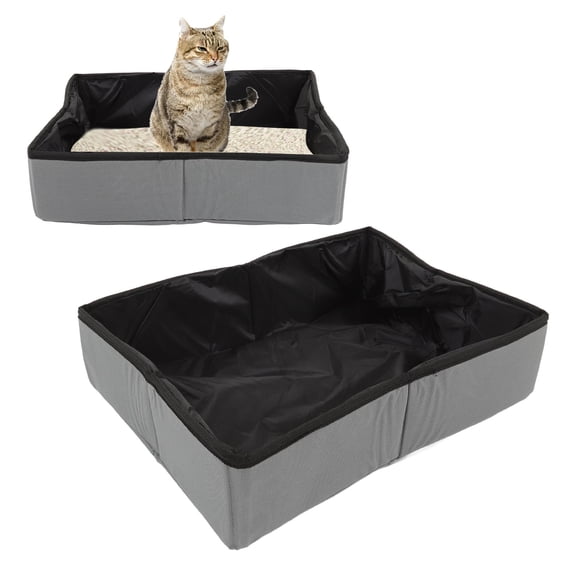 CAJA de Para Gatos de Tela Impermable, Casa Plegable Para Mascotas, Jaula Con Desero A Prueba de Fugas, Fácil de