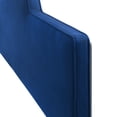 thumbnail image 4 of Headboard, Twin Size, Velvet, Blue Navy, Modern Contemporary Urban Design, Bedroom Master Guest Suite, 4 of 7