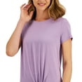 thumbnail image 2 of ID Ideology Womens Knot Front T-Shirt Rhapsody XS, 2 of 3