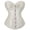 Beige, variant on Boned Corsets Bustier Top Women White M