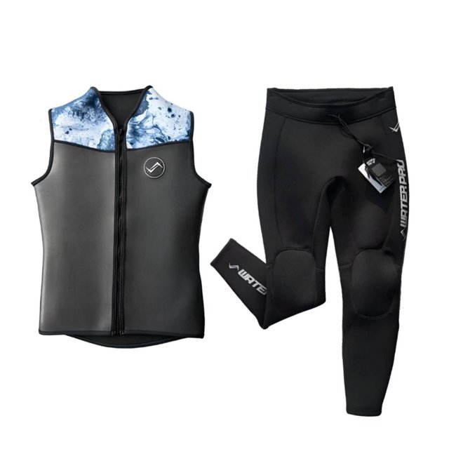 Abbraccia Traje de buceo neopreno 3mm, chaleco dividido, resistente al frío, surf, kayak, pareja