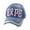 Denim, variant on Top Headwear Studded Hope Pink Ribbon Distressed Baseball Cap - Denim