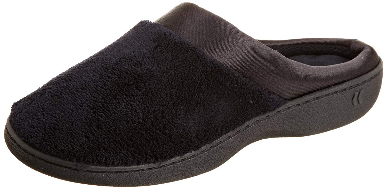 isotoner signature microterry pillowstep slipper