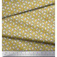 thumbnail image 3 of Tissu Imprimé Mandala Géométrique 1 Yard 56 Inch Wide, 3 of 3