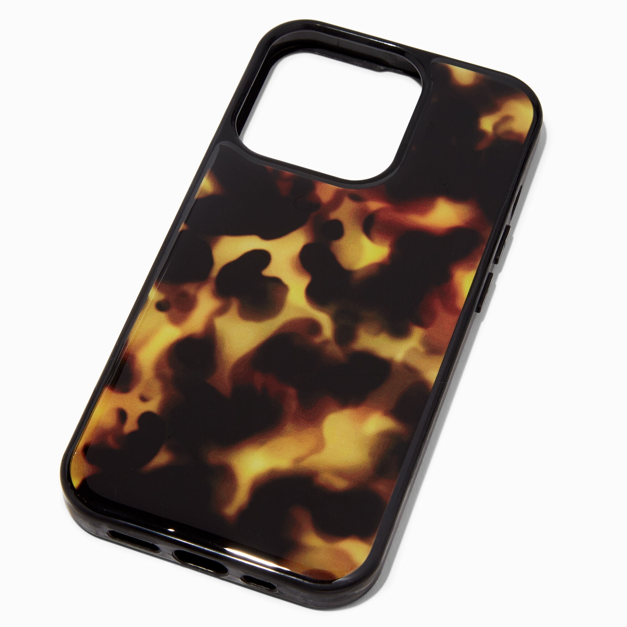 Claire's Tortoiseshell Protective Phone Case - Fits Apple iPhone® 13 ...