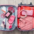 thumbnail image 4 of Storage Bag Mesh Pack Makeup Pouch Compact Size Workmanship Travel Case Convenience Travelling Accessories Camping Equipment Zipper Toiletry Travel Case, 4 of 8
