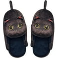 thumbnail image 2 of Funny Cat fuzzy Slippers for Women,Bedroom Fluffy Slippers House Shoes,Cute Animal Indoor and Outdoor Slippers,Kawaii Slippers,Soft Non-Slip,Cat Gifts for Cat Lovers,Christmas Gifts for Women/Mom/Men, 2 of 10