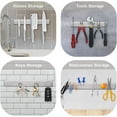 thumbnail image 5 of Qoosea Magnetic Knife Holder Strip for Wall 12 Inch Stainless Steel Magnetic Knife Bar with Multipurpose Use as Magnetic Tool Holder & Home Organizer, 5 of 13