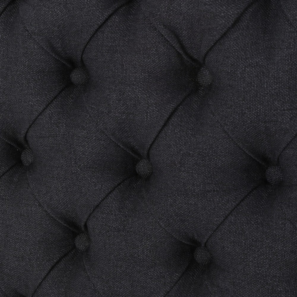 Tufted Modern Queen Size Bed Headboard, Adjustable Solid Wood with Durable Metal Legs in Bedroom Interior