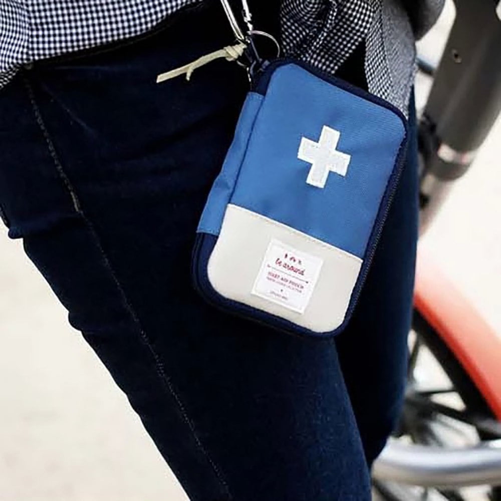 Compact First Aid Kit (228pcs) Designed For Family Emergency Care. Waterproof EVA Case And Bag Is Ideal For The Car, Home, Boat, School, Camping, Hiking, Office, Sports. Protect Your Loved Ones