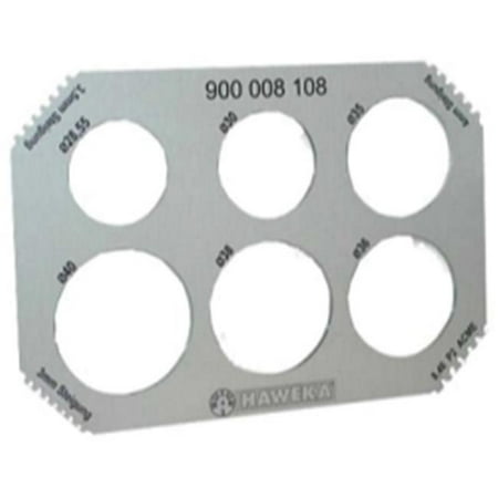 The Main Resource TMRWB777 Wheel Balancer Shaft Gauge Measures Shaft Size & Thread Pitch