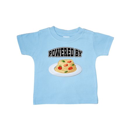 

Inktastic Powered by Spaghetti Gift Baby Boy or Baby Girl T-Shirt