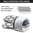 thumbnail image 7 of Cute Oven Mitts,Minimalist Halloween Ghosts Pattern Oven Mitt 2-Pack Set,Kitchen Gloves for Oven,Heat Resistant Oven Mitts 7.7"x12", 7 of 7
