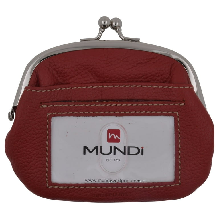 Mundi Coin Change Purse with Front ID Window and Credit Card Slots Walmart