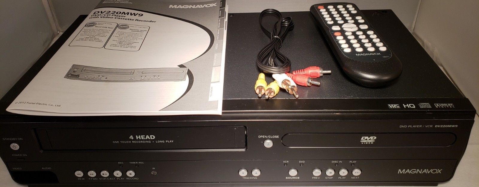 Philips Refurbished Magnavox DV220MW9 DVD/VCR Combo Player with