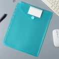 thumbnail image 1 of HUASHENG Plastic Folders With Button Close And Removable Mark Label In Letter Size Endwise 8 Colors Suit For All Ring (11 Holes), 1 of 1