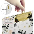 thumbnail image 3 of FMSHPON Cute Raccoons Clipboard Hardboard Wood Nursing Clip Board and Pull for Standard A4 Letter 13x9 inches, 3 of 5