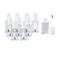 thumbnail image 4 of Botellas de pintura táctiles con pincel, transparentes, prácticas, multiusos, dispensadores de 20 ml de capacidad para espacio de trabajo en casa., 4 of 8