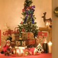thumbnail image 4 of Navidad transparente arco brillante árbol de navidad decoración navidad adorno de navidad con cinta de luz Bowred Afortunado Sencillez, 4 of 5