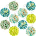 thumbnail image 1 of Esponja de baño de esponja vegetal para ducha, 50g, 10 Uds., esponjas exfoliantes de esponja vegetal para ducha, esponja limpiadora de limpieza para hombres y mujeres, multicolor, 1 of 5