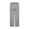 thumbnail image 6 of Mens Pants Sweatpants With Pockets Casual Comfy Solid Color Loose Athletic Pants Elastic Waist Drawstring Pants, 6 of 8