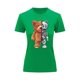 thumbnail image 1 of Playera Blusa De Oso Robot Ropa De Mujer Color Verde Talla Mediana Marca Emil SaEs, 1 of 4