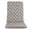 B, variant on Integrated Outdoor Chair Cushion 42.5" x 17.7" x 1.2" – Waterproof High Back Seat & Backrest Pad for Patio – Foam Filled Comfort Pillow with Ties for Garden & Indoor Use