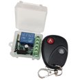 thumbnail image 4 of CC12V telemando Inalámbrico Interruptor 1 Way/Via para Usos en hogar, Industrial. Mando de 2 Teclas A B, Negro Zulema Interruptor de control remoto inalámbrico, 4 of 7