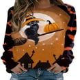 thumbnail image 1 of Déguisement de Fête Sweat-Shirt Halloween Bande Dessinée à Manches Longues Col Rond, 1 of 6