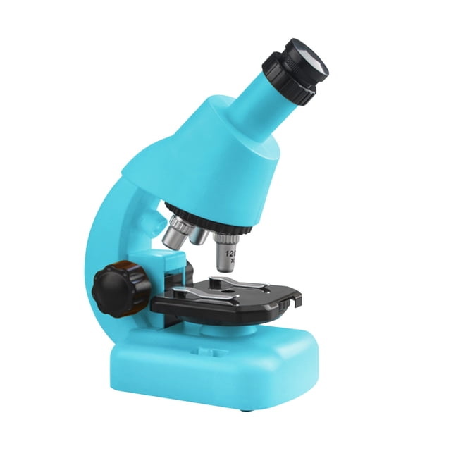 1200x Magnification Kids' Microscope Kit with Prepared Slides, DIY Biological Experiment Tool for Science Enthusiasts