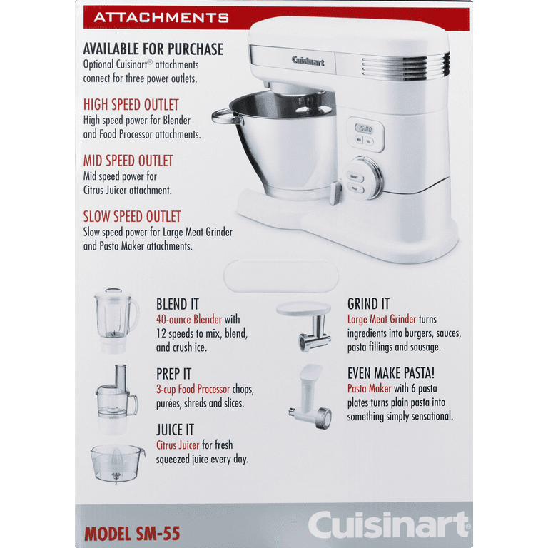 Cuisinart 5.5-qt. Stainless Steel Mixing Bowl Attachment