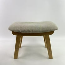 Eneigiq Footstools Ottoman, Small Foot Stool Ottoman, and Footstool, Wooden Foot Stool, Sofa Footrest Extra Seating for Living Room Entryway Office