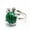 Malachite, variant on 1X Mini Turtle Ring Natural Crystal Stone Chakra Quartz Round Bead Healing Reiki-Adjustable Opening-Blue Turquoise