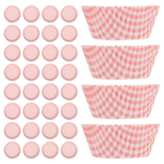 FRCOLOR  100 Pcs Birthday Cake Aluminum Foil Paper Cup Cups